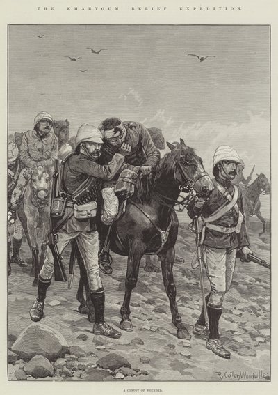The Khartoum Relief Expedition by Richard Caton Woodville junior